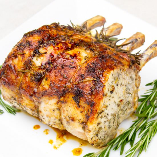 Rack of Pork (Succulent & Easy) - Recipe photo by Two Kooks In The Kitchen