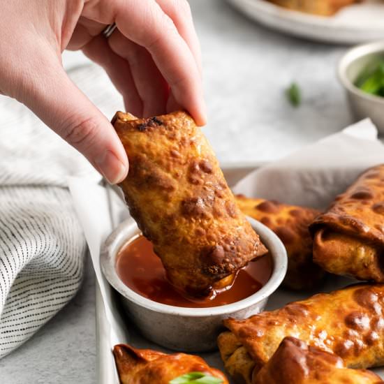 Air Fryer Egg Rolls - Recipe photo by Air Fryer Eats