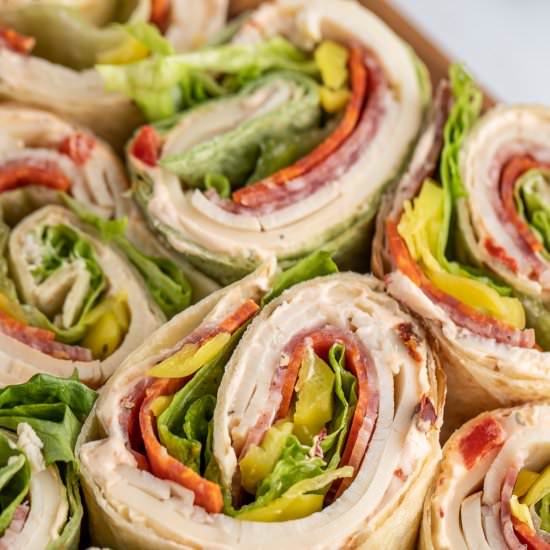 Italian Pinwheels - Recipe photo by BeyondtheCoop
