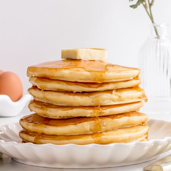 Ultimate Pancakes Recipe - Recipe photo by mapleandthyme