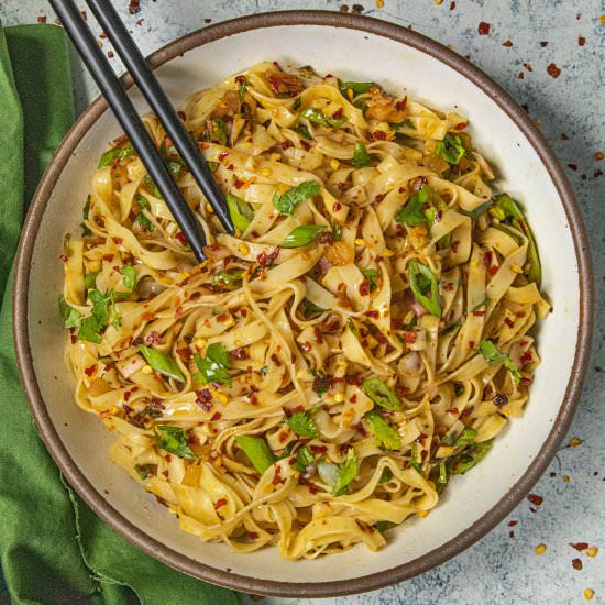 Chili Oil Noodles - Recipe photo by ChiliPepperMadness