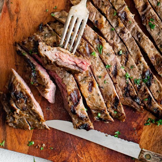 Skirt Steak Marinade - Recipe photo by theforkedspoon
