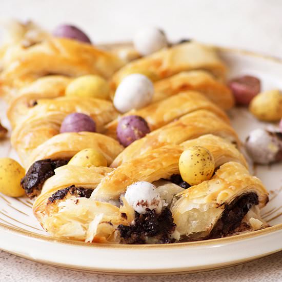 Chocolate Cream Cheese Easter Braid - Recipe photo by blend with spices