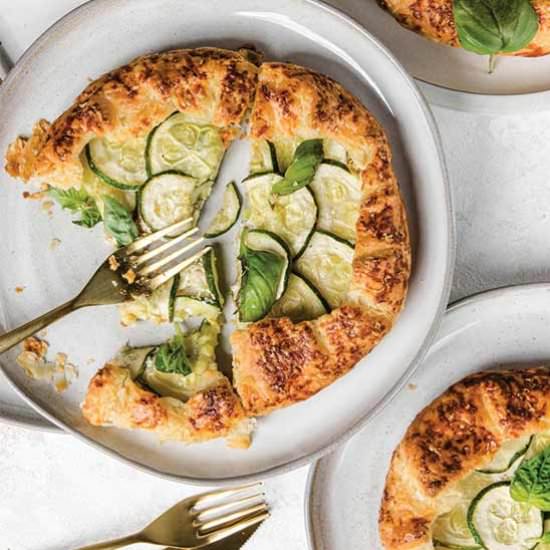 Zucchini Galette - Recipe photo by quiet baking day