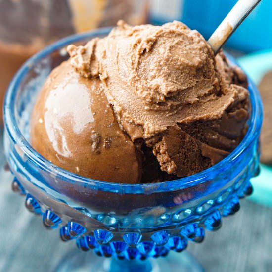 Ninja Creamy Chocolate Ice Cream - Recipe photo by MyLifeCookbook