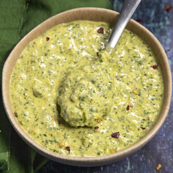 Aji Verde - Recipe photo by ChiliPepperMadness