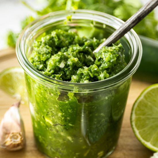 Fresh Jalapeno Relish - Recipe photo by sugarsaltmagic