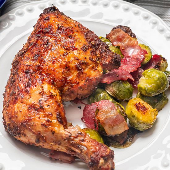Air Fryer Chicken Quarters Recipe - Recipe photo by KeyToMyLime