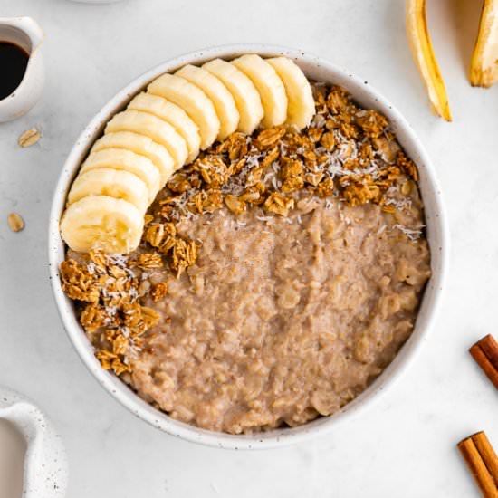 Banana Oatmeal - Recipe photo by purelykaylie
