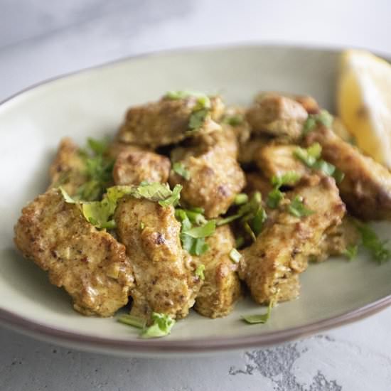 Oven-baked mahi tikka - Recipe photo by foodmakesmehappy