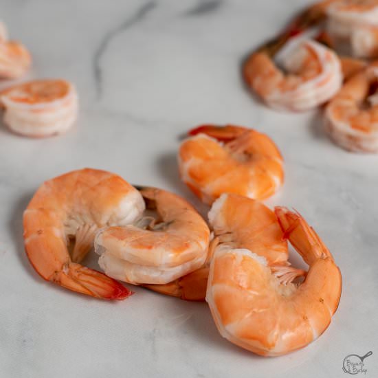 How to Devein Shrimp (and Peel) - Recipe photo by biscuitsandburlap