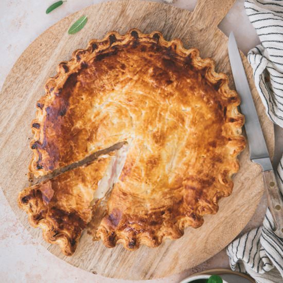 Ham and Cheese Pie Recipe - Recipe photo by tangerinezest