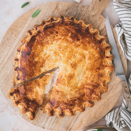 Ham and Cheese Pie Recipe - Recipe photo by tangerinezest