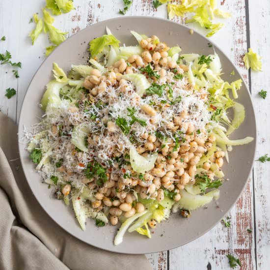 Little White Bean & Celery Salad - Recipe photo by ThePypersKitchen