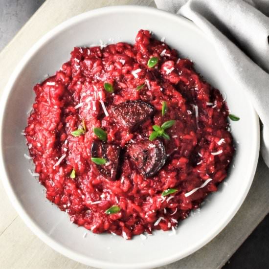Roasted Beet Risotto - Recipe photo by everydayhealthyrecipes