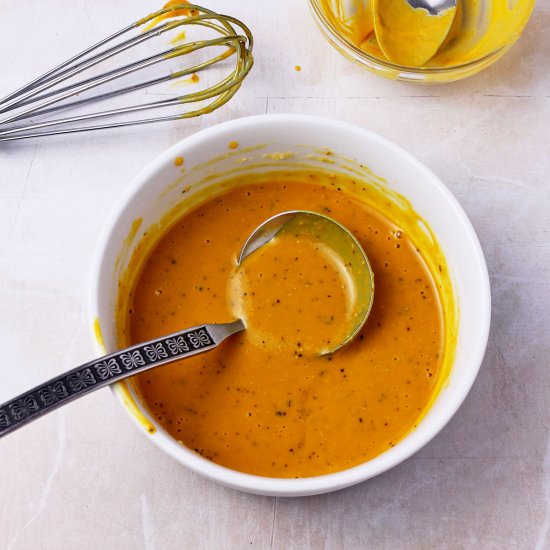 Vegan Honey Mustard Dressing - Recipe photo by veganwithgusto