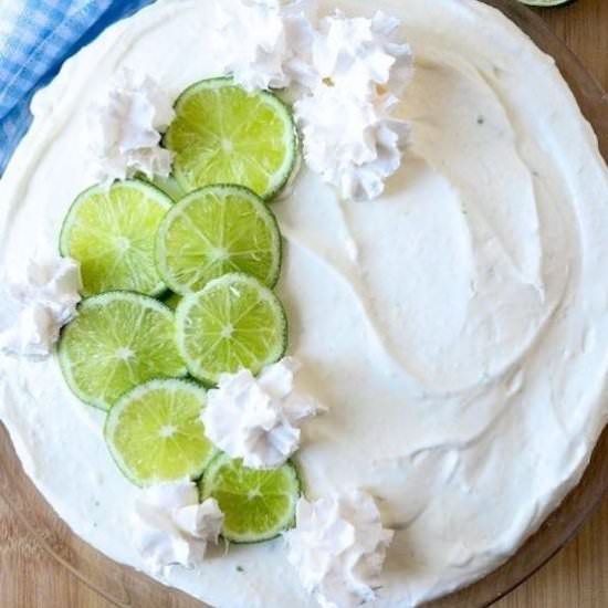 Recipe for No Bake Key Lime Pie - Recipe photo by cupofflour