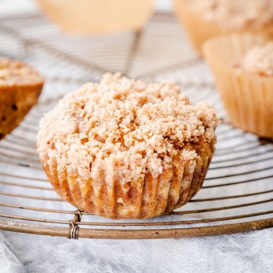 Ginger Apple Muffins - Recipe photo by eatfreshglow