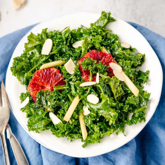 Kale Mango Salad - Recipe photo by eatfreshglow