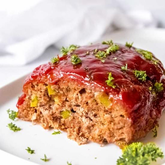 Easy Meatloaf Recipe - Recipe photo by wholefully