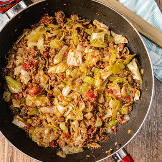 Cabbage and Ground Beef - Recipe photo by lowcarbafrica