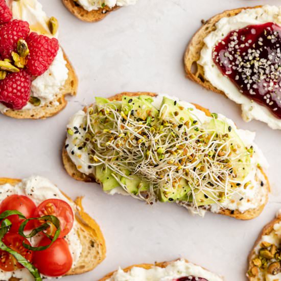 Ricotta Toast - Recipe photo by myeverydaytable