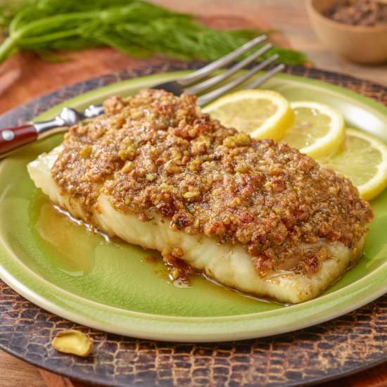 Pistachio Crusted Fish - Recipe photo by seasonedkitchen