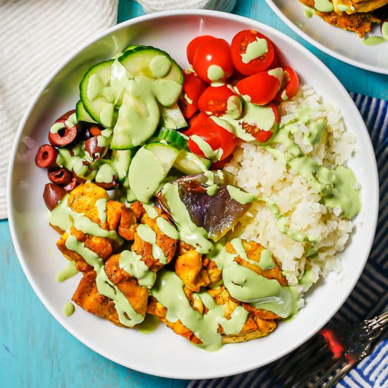 Cauliflower Rice Bowls - Recipe photo by Family Food on the Table