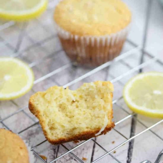 Healthy Lemon Muffins - Recipe photo by Fitasamamabear