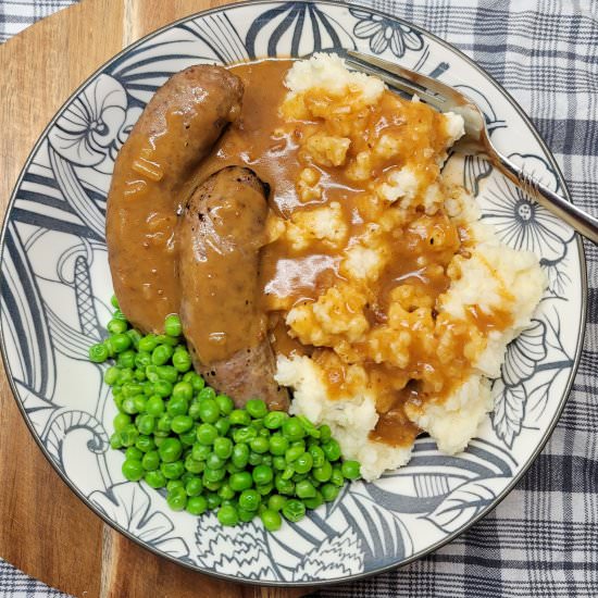 Classic Bangers & Mash - Recipe photo by Estelle Forrest