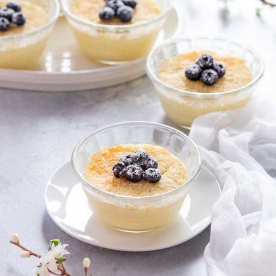 Magic Lemon Pudding Cakes - Recipe photo by seasonedkitchen