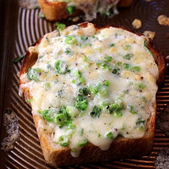 Chili cheese toast - Recipe photo by Food Gal