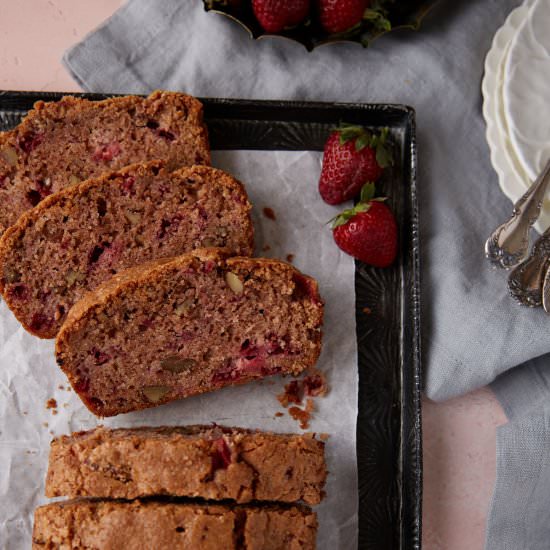 Strawberry Bread - Recipe photo by Barbara Curry