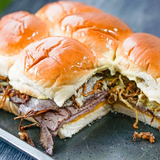 Keto Roast Beef Slider Sandwiches - Recipe photo by MyLifeCookbook