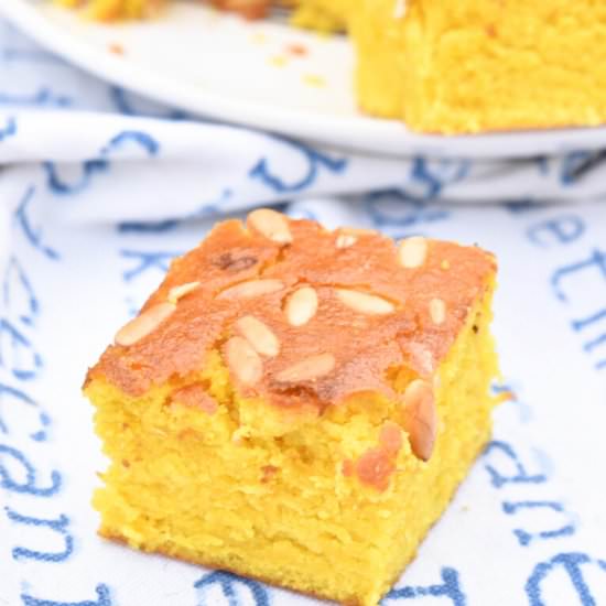 Sfouf, Turmeric Cake - Recipe photo by hadias lebanese cuisine