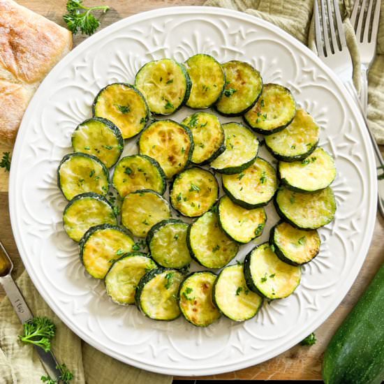 Spanish Sweet & Savory Zucchini - Recipe photo by Spain on a Fork