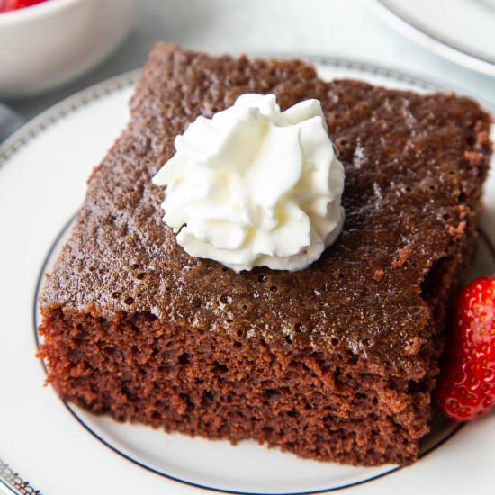 Old Fashioned Wacky Cake - Recipe photo by giftofhospitality