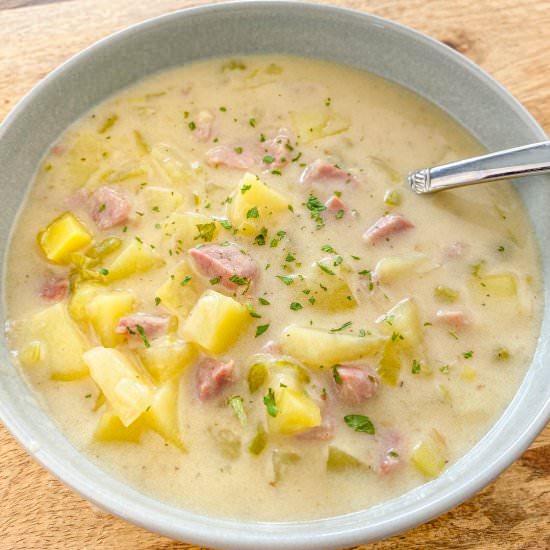 Ham and Potato Soup - Recipe photo by artandthekitchen