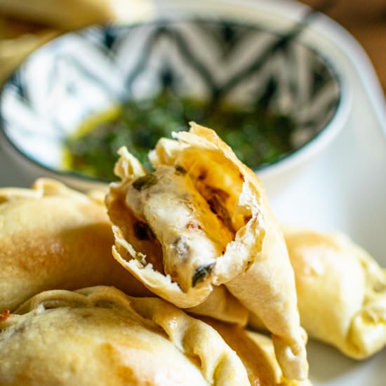 Caprese Empanadas - Recipe photo by wealleattogether