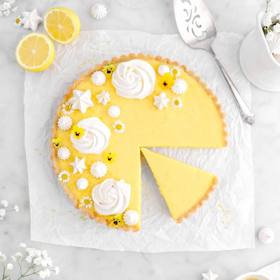 French Lemon Tart - Recipe photo by bakerstable