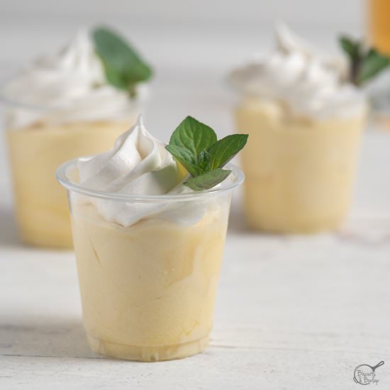 Mint Julep Pudding Shots - Recipe photo by biscuitsandburlap