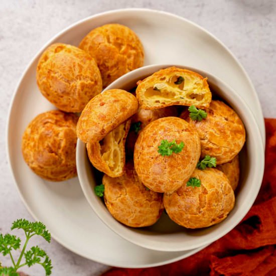 Gougeres - Recipe photo by chocolatesandchai