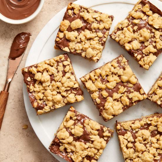 Nutella Bars - Recipe photo by itsnotcomplicatedrecipes