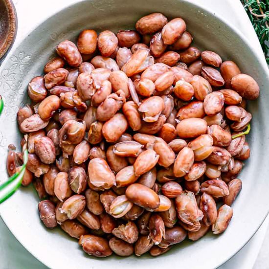 Instant Pot Cranberry Beans - Recipe photo by forkintheroad