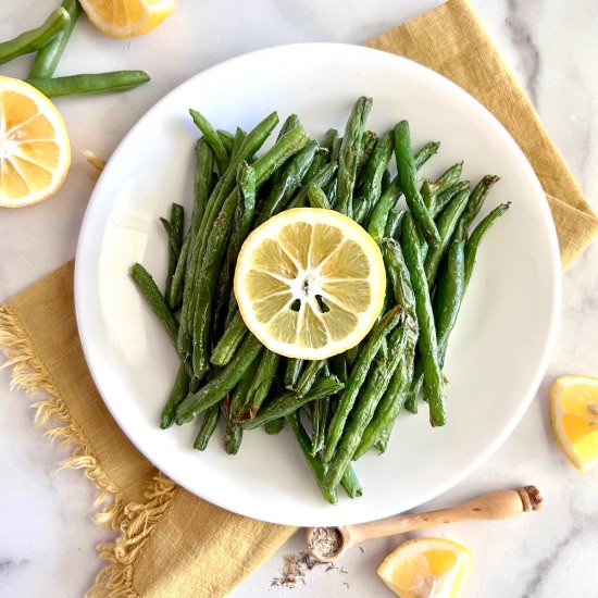 Air Fryer Green Beans - Recipe photo by theshortordercook
