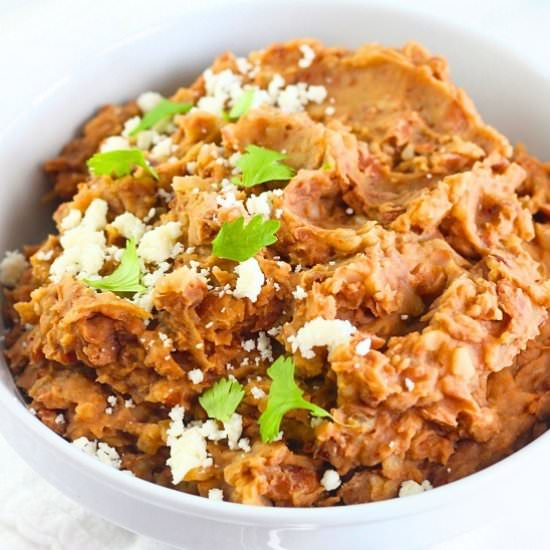 easy homemade refried beans - Recipe photo by nowcookthis