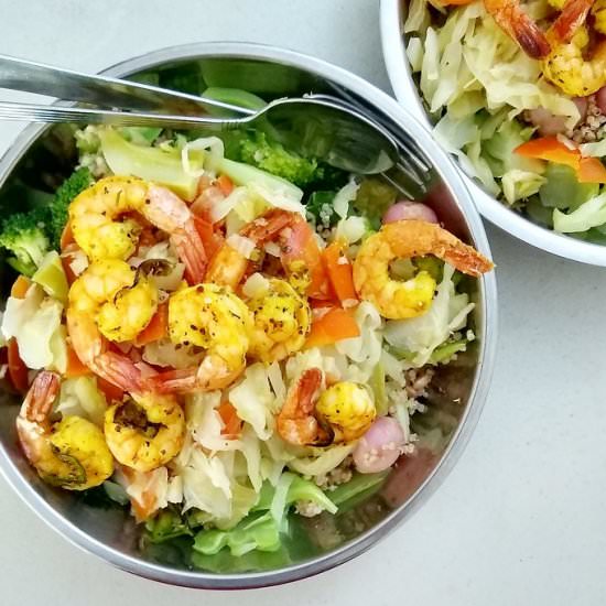 Shrimp Bowl - Recipe photo by escapetofood