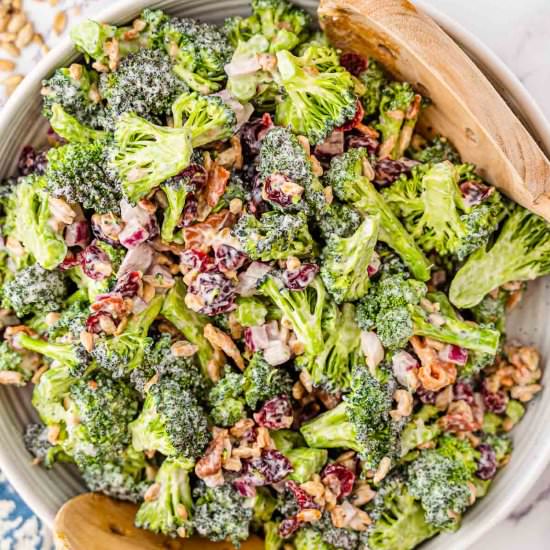 Best Broccoli Salad Recipe - Recipe photo by ToSimplyInspire