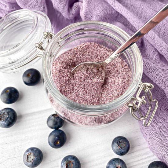 Blueberry Sugar - Recipe photo by live to sweet