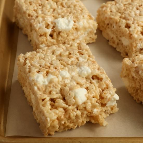 Rice Kripsie Treats - Recipe photo by Small Town Woman